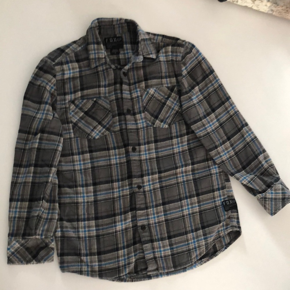 Fox  Heritage Forged long sleeve flannel